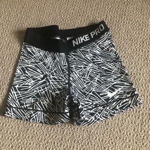 XS- Women’s Nike spandex.